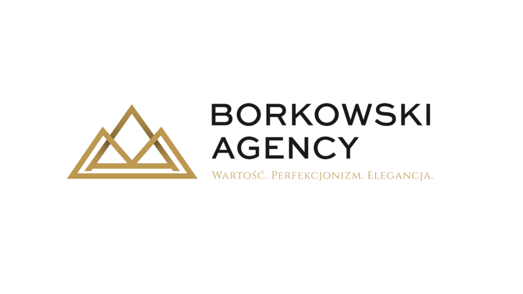 Borkowski Agency zdjęcie logo strony internetowej przypominające koronę królewską.